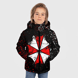 Куртка зимняя для мальчика RESIDENT EVIL UMBRELLA, цвет: 3D-светло-серый — фото 2
