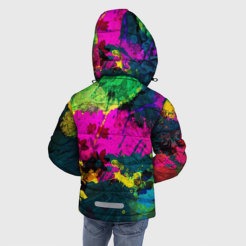 Зимняя куртка для мальчика Marshmello / 3D-Черный – фото 4