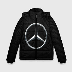 Куртка зимняя для мальчика MERCEDES-BENZ CARBON, цвет: 3D-черный