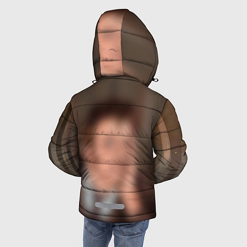 Зимняя куртка для мальчика 10TH DOCTOR WHO / 3D-Черный – фото 4