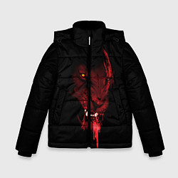 Куртка зимняя для мальчика Lion, цвет: 3D-черный