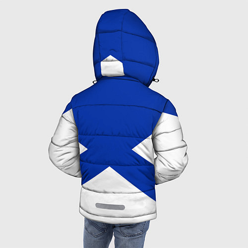 Зимняя куртка для мальчика Военно - морской флот / 3D-Черный – фото 4