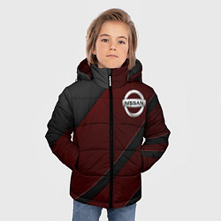 Куртка зимняя для мальчика Nissan, цвет: 3D-светло-серый — фото 2