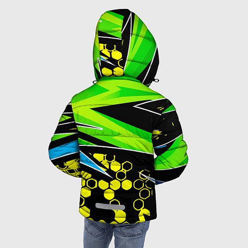 Зимняя куртка для мальчика Bona Fide / 3D-Черный – фото 4