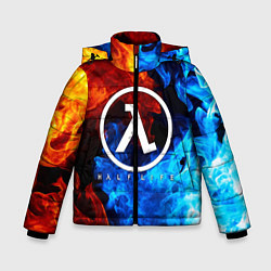 Куртка зимняя для мальчика HALF-LIFE, цвет: 3D-светло-серый