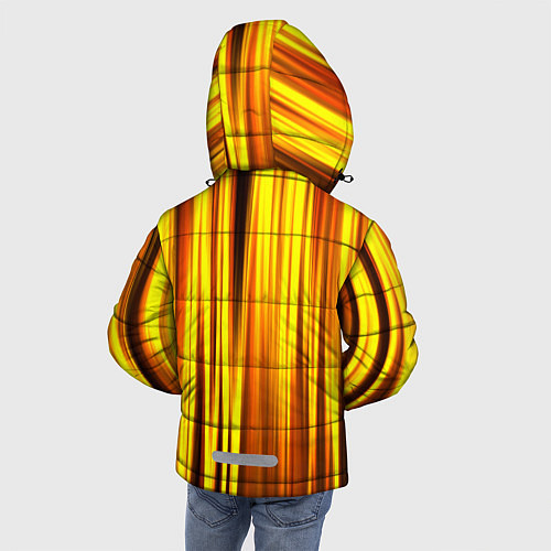 Зимняя куртка для мальчика Brawl stars sally leon / 3D-Черный – фото 4