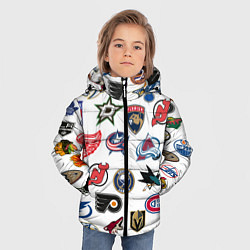 Куртка зимняя для мальчика Daewoo, цвет: 3D-светло-серый — фото 2