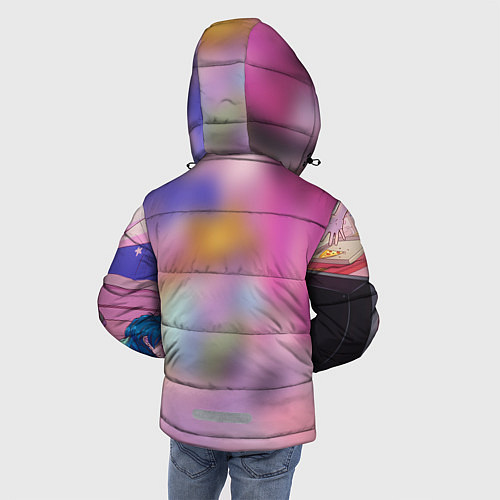Зимняя куртка для мальчика SAILOR MOON / 3D-Черный – фото 4