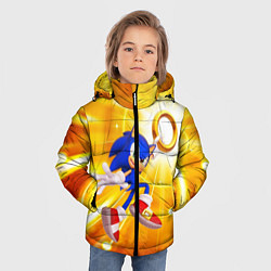 Куртка зимняя для мальчика Sonic, цвет: 3D-красный — фото 2