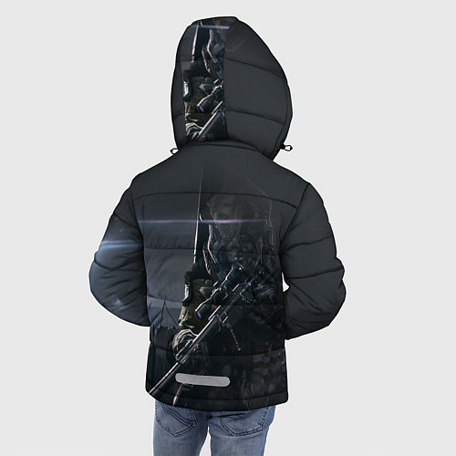 Зимняя куртка для мальчика STALKER 2 / 3D-Черный – фото 4