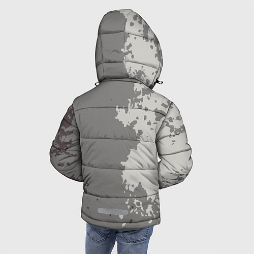 Зимняя куртка для мальчика Ghost of Tsushima / 3D-Черный – фото 4