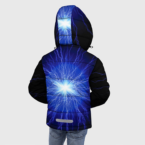 Зимняя куртка для мальчика SONIC / 3D-Черный – фото 4