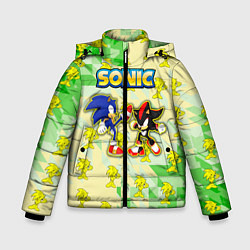 Куртка зимняя для мальчика Sonik, цвет: 3D-черный