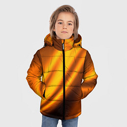 Куртка зимняя для мальчика Луч, цвет: 3D-черный — фото 2