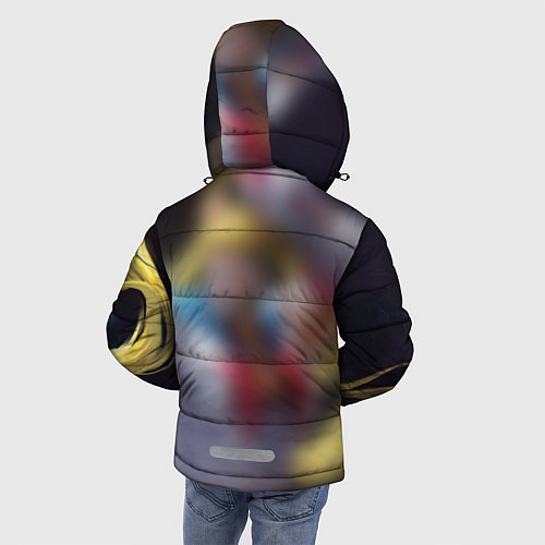 Зимняя куртка для мальчика Сейлор Панч / 3D-Черный – фото 4