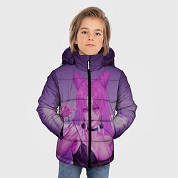 Куртка зимняя для мальчика PINK HEAR, цвет: 3D-черный — фото 2