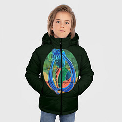 Куртка зимняя для мальчика СЕЙЛОР МУН, цвет: 3D-черный — фото 2