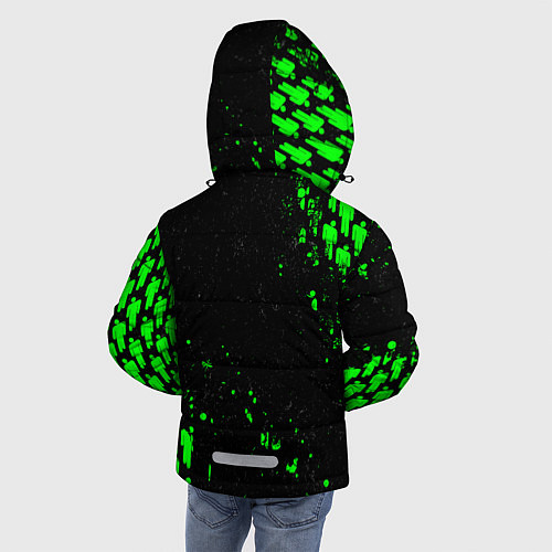 Зимняя куртка для мальчика Billie Eilish 3 / 3D-Черный – фото 4