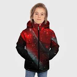 Куртка зимняя для мальчика Red & Black, цвет: 3D-светло-серый — фото 2