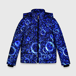 Куртка зимняя для мальчика Пузыри, цвет: 3D-черный