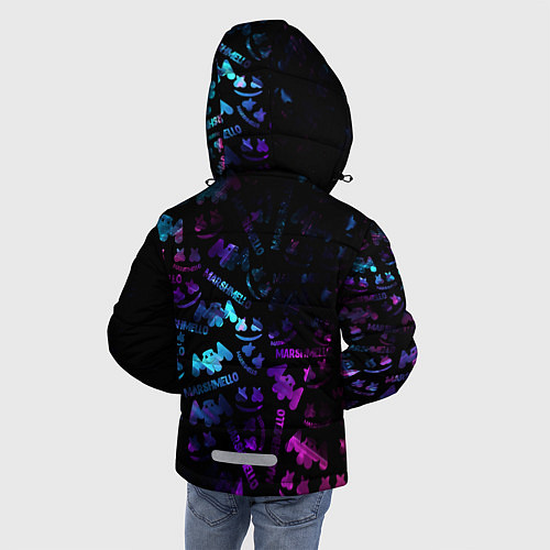 Зимняя куртка для мальчика MARSMELLO / 3D-Черный – фото 4
