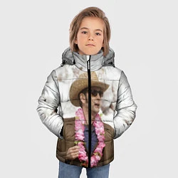 Куртка зимняя для мальчика FUNNY DOCTOR, цвет: 3D-черный — фото 2
