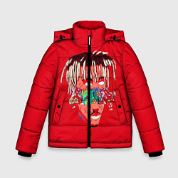 Куртка зимняя для мальчика Juice WRLD, цвет: 3D-красный