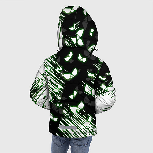 Зимняя куртка для мальчика Brawl stars 8-BIT / 3D-Черный – фото 4