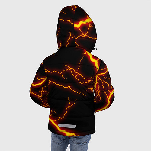 Зимняя куртка для мальчика DOOM ETERNAL / 3D-Черный – фото 4