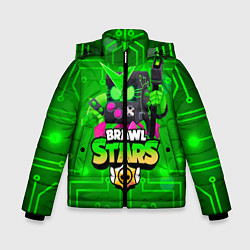 Зимняя куртка для мальчика Brawl Stars Virus 8-Bit