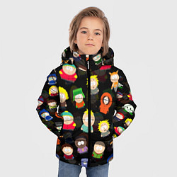 Куртка зимняя для мальчика ЮЖНЫЙ ПАРК, цвет: 3D-черный — фото 2