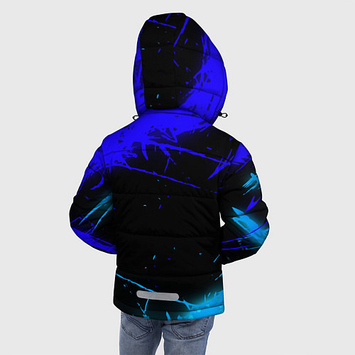 Зимняя куртка для мальчика BRAWL STARS MECHA CROW / 3D-Черный – фото 4