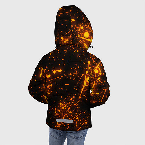 Зимняя куртка для мальчика FLAME / 3D-Черный – фото 4