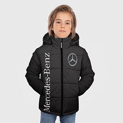 Куртка зимняя для мальчика Mersedes, цвет: 3D-черный — фото 2