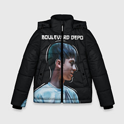 Куртка зимняя для мальчика Тёма Кулик, цвет: 3D-черный