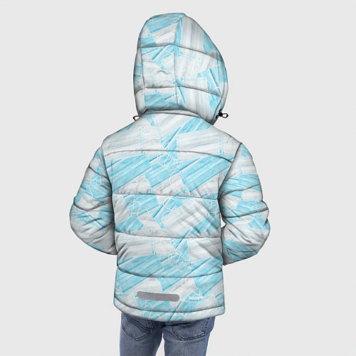 Зимняя куртка для мальчика Медицинские маски / 3D-Черный – фото 4
