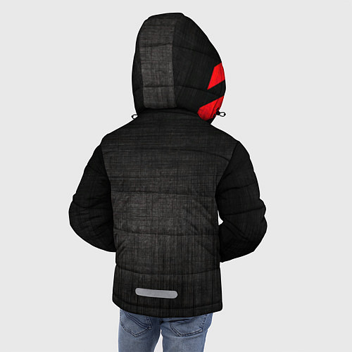 Зимняя куртка для мальчика MITSUBISHI / 3D-Черный – фото 4