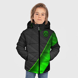 Куртка зимняя для мальчика FC Borussia, цвет: 3D-черный — фото 2