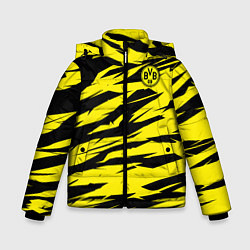 Куртка зимняя для мальчика FC Borussia, цвет: 3D-светло-серый