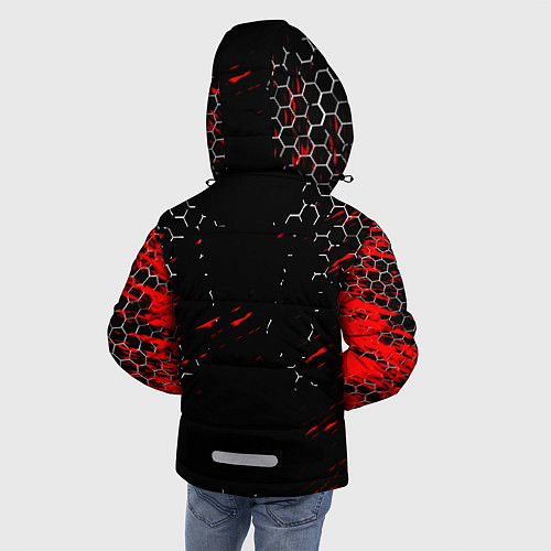 Зимняя куртка для мальчика OVERLORD / 3D-Черный – фото 4