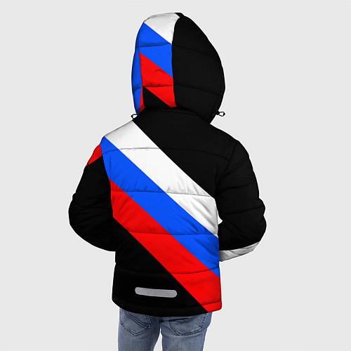 Зимняя куртка для мальчика РОССИЯ / 3D-Черный – фото 4
