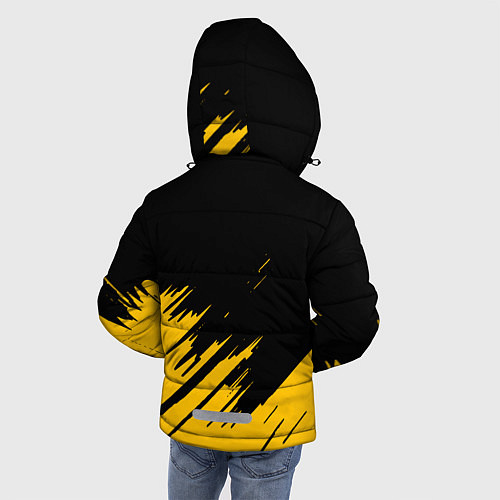Зимняя куртка для мальчика FALLOUT76 / 3D-Черный – фото 4