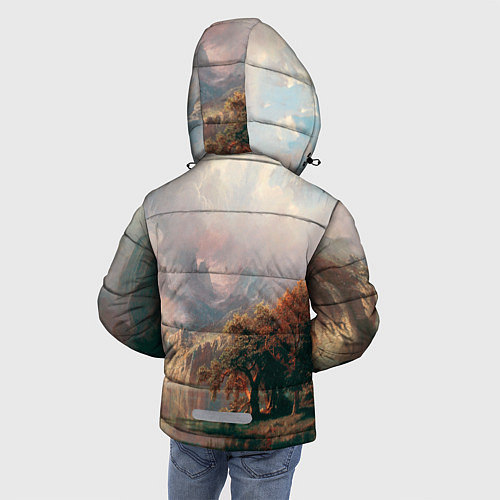Зимняя куртка для мальчика Rocky Mountain / 3D-Черный – фото 4