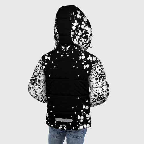 Зимняя куртка для мальчика Umbrella Corporation / 3D-Черный – фото 4