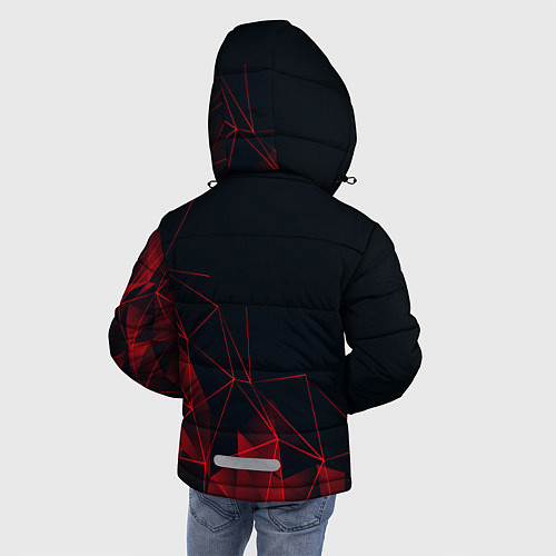 Зимняя куртка для мальчика MASS EFFECT N7 / 3D-Черный – фото 4