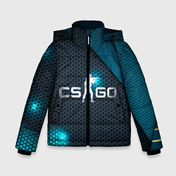Куртка зимняя для мальчика CS:GO Vintage, цвет: 3D-черный