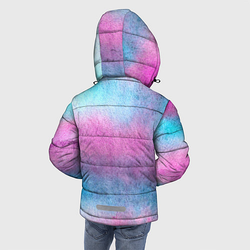 Зимняя куртка для мальчика Краски / 3D-Черный – фото 4