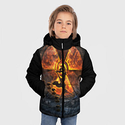 Куртка зимняя для мальчика VULKAN, цвет: 3D-красный — фото 2