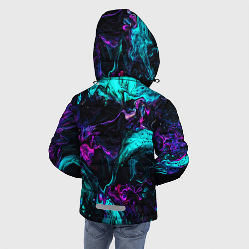 Зимняя куртка для мальчика ABSTRACT / 3D-Черный – фото 4