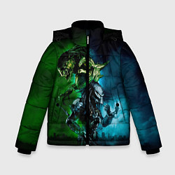 Куртка зимняя для мальчика PREDATOR, цвет: 3D-светло-серый